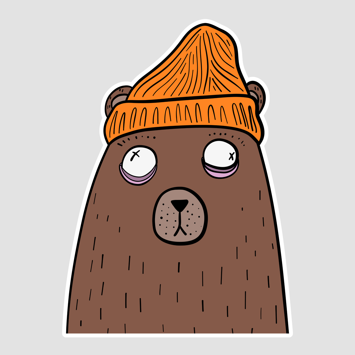 Bear Sticker