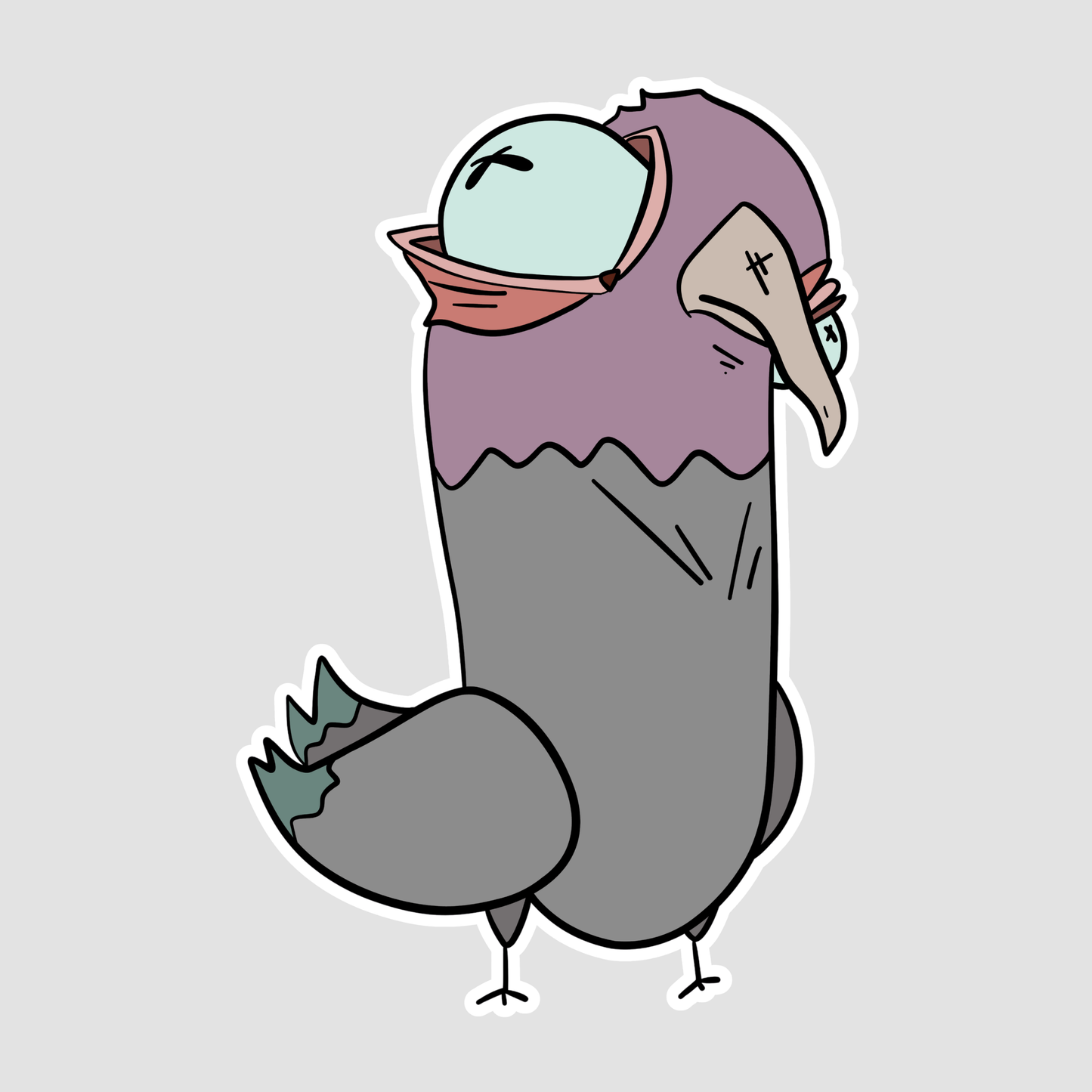 Pigeon Sticker