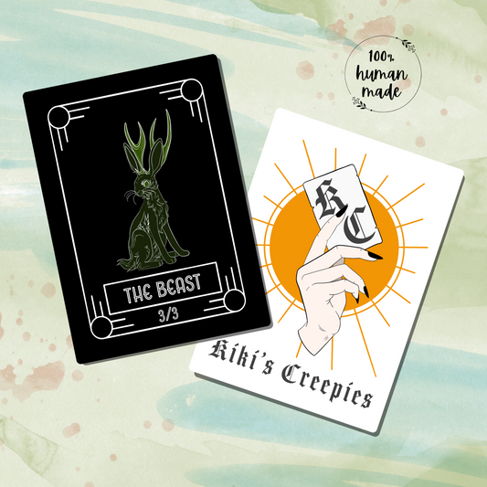 Beast Token: 3/3 White Border