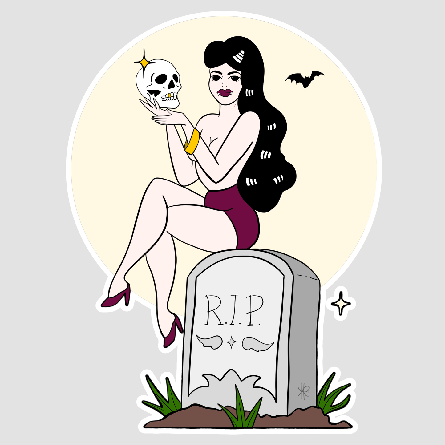 Vampire Sticker