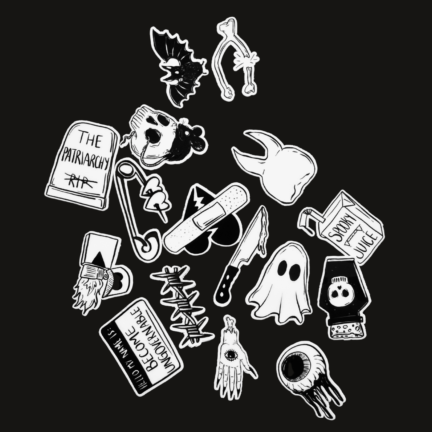 Little Horror Sticker Pack