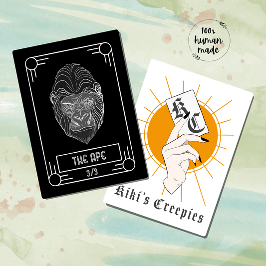 Ape Token: 3/3 White Border