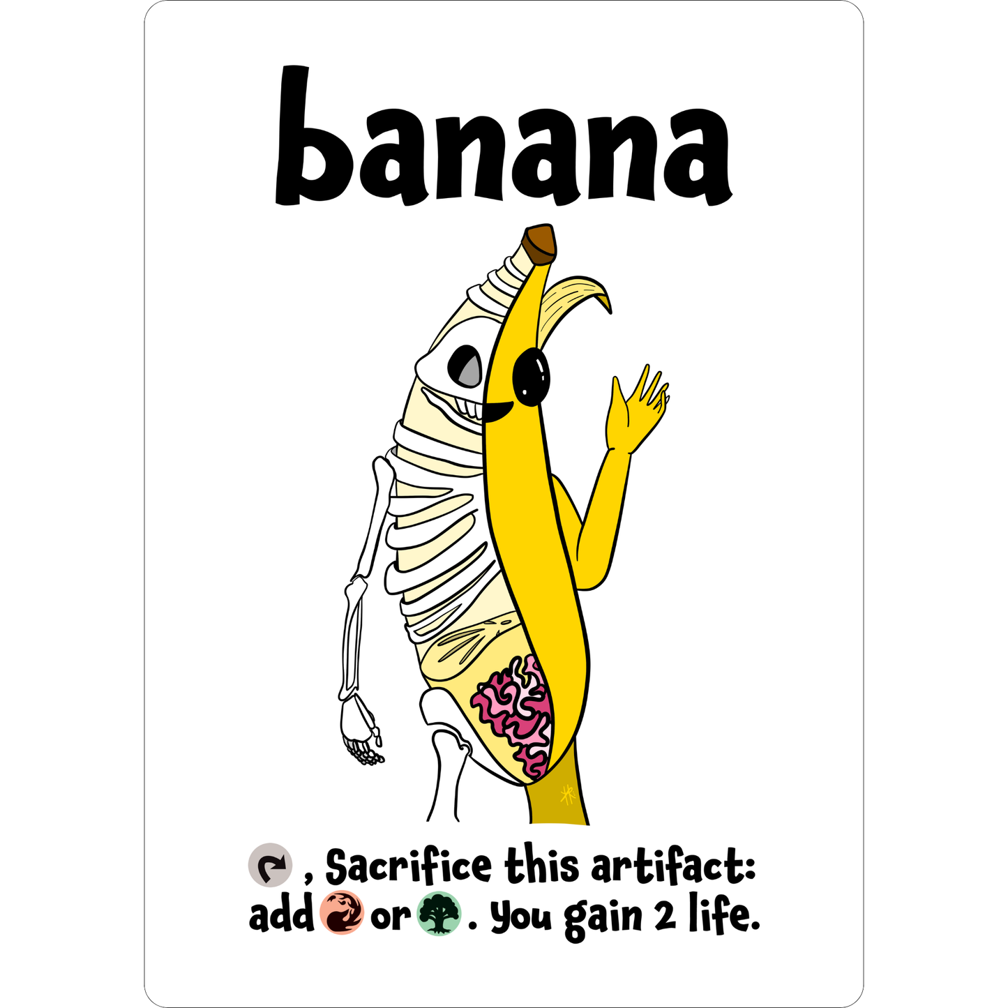 Banana Token: Skeleton