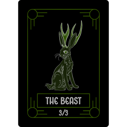 Beast Token: 3/3 Green Border