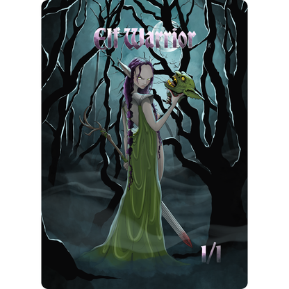 Elf Warrior Token: 1/1