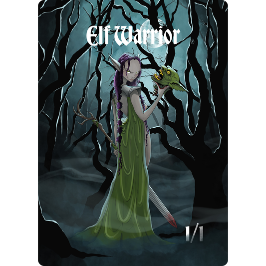 Elf Warrior Token: 1/1 Swamp