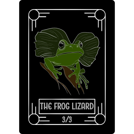 Frog Lizard Token: 3/3 White Border