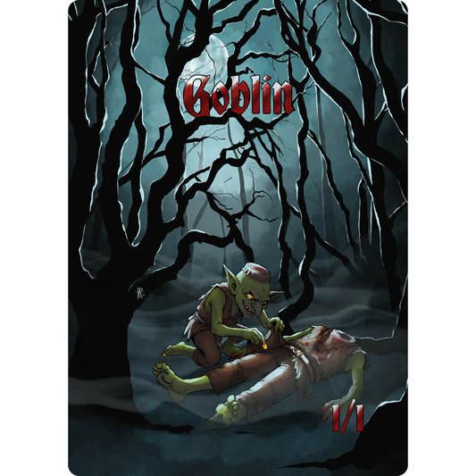 Goblin Token: 1/1 Swamp
