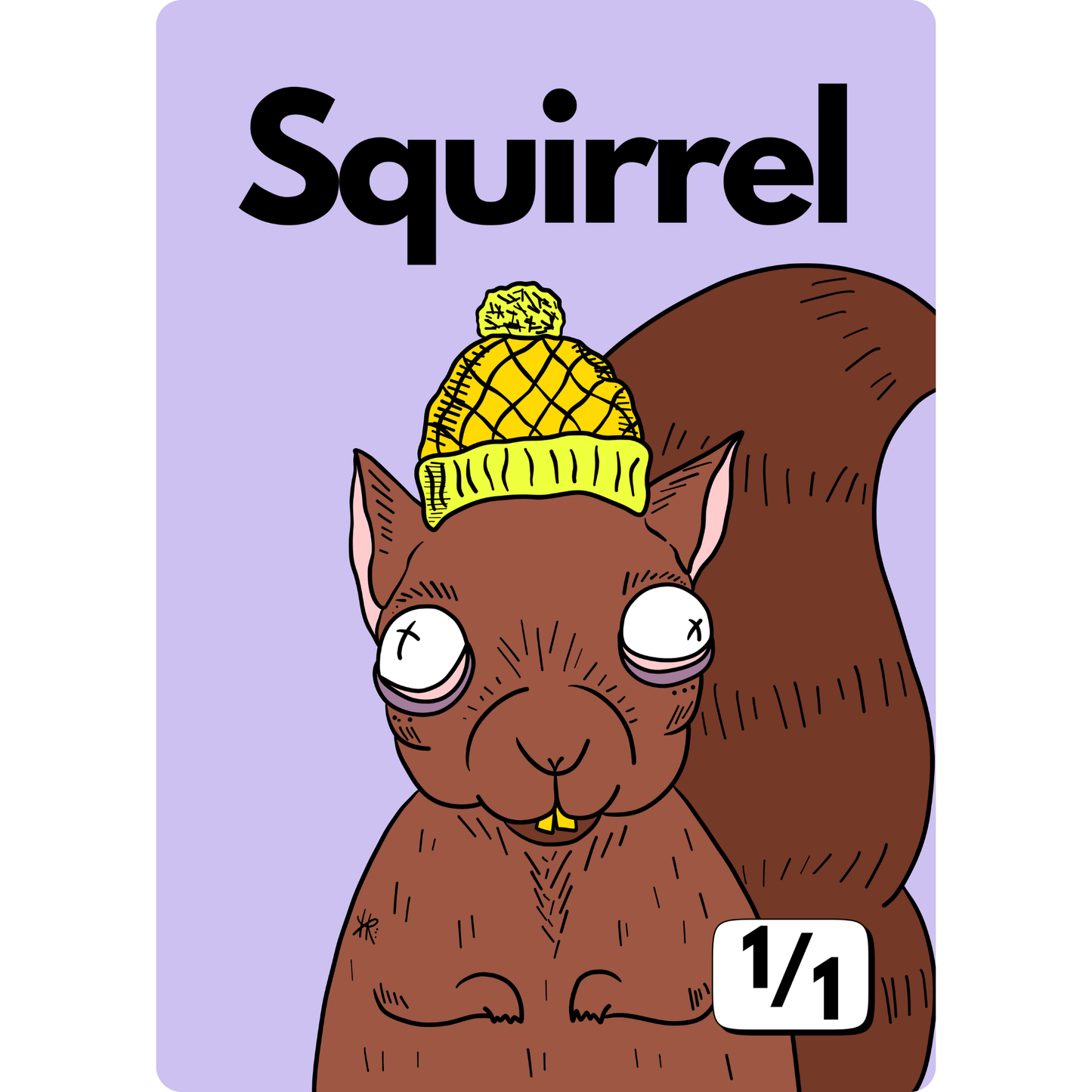Squirrel Token: 1/1