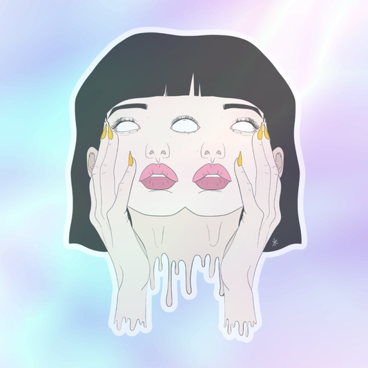 Gemini Holographic Sticker