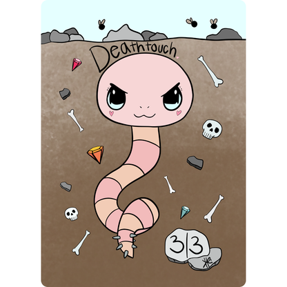 Wurm Token: Deathtouch